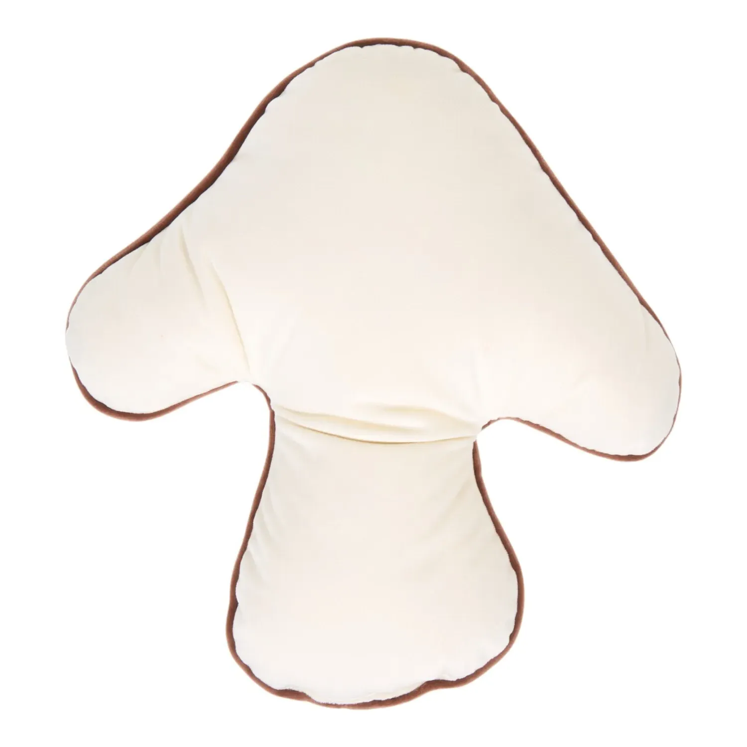 Toadstool Shaped Cushion - Brown