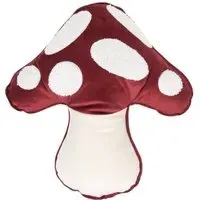 Toadstool Shaped Cushion - Brown