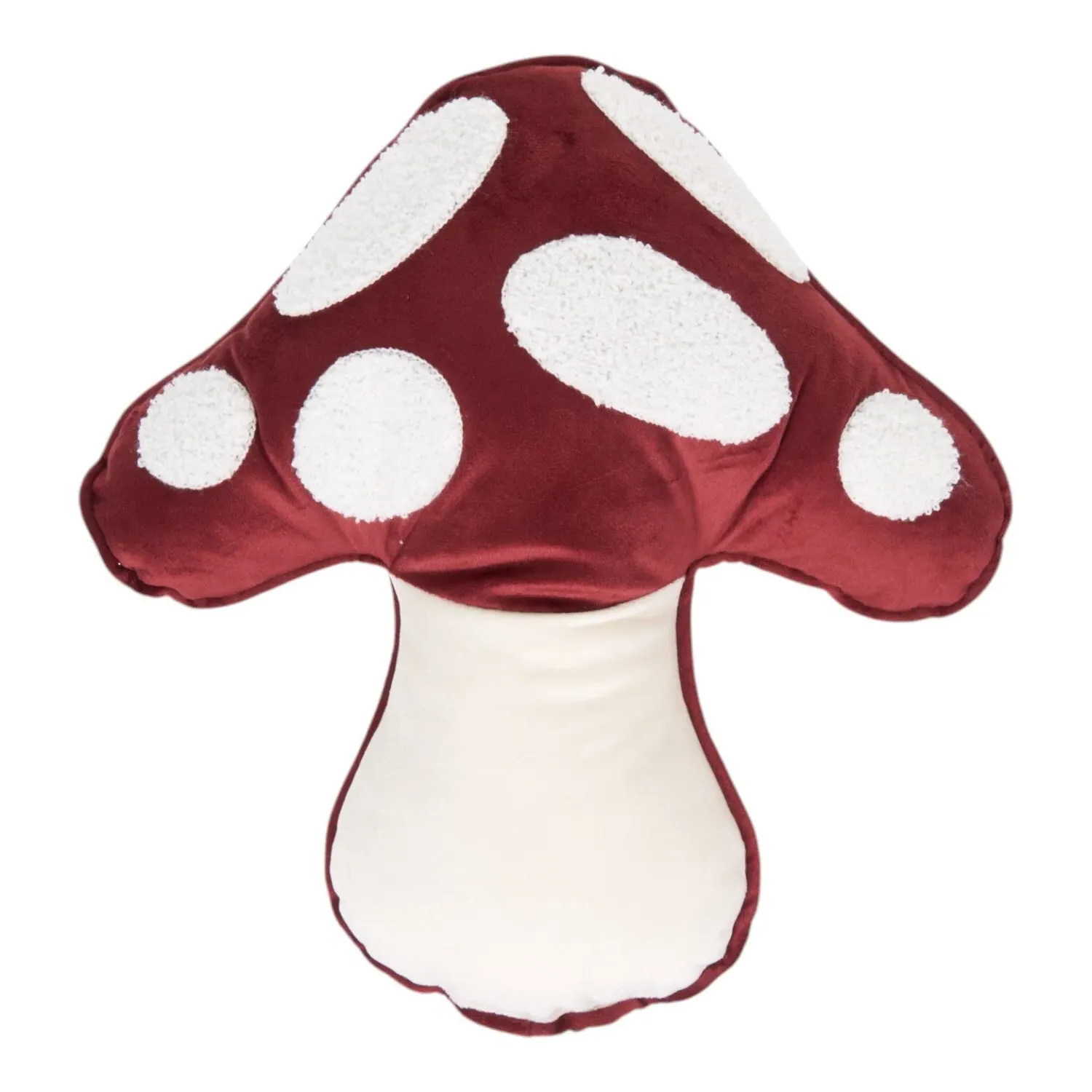 Toadstool Shaped Cushion - Brown