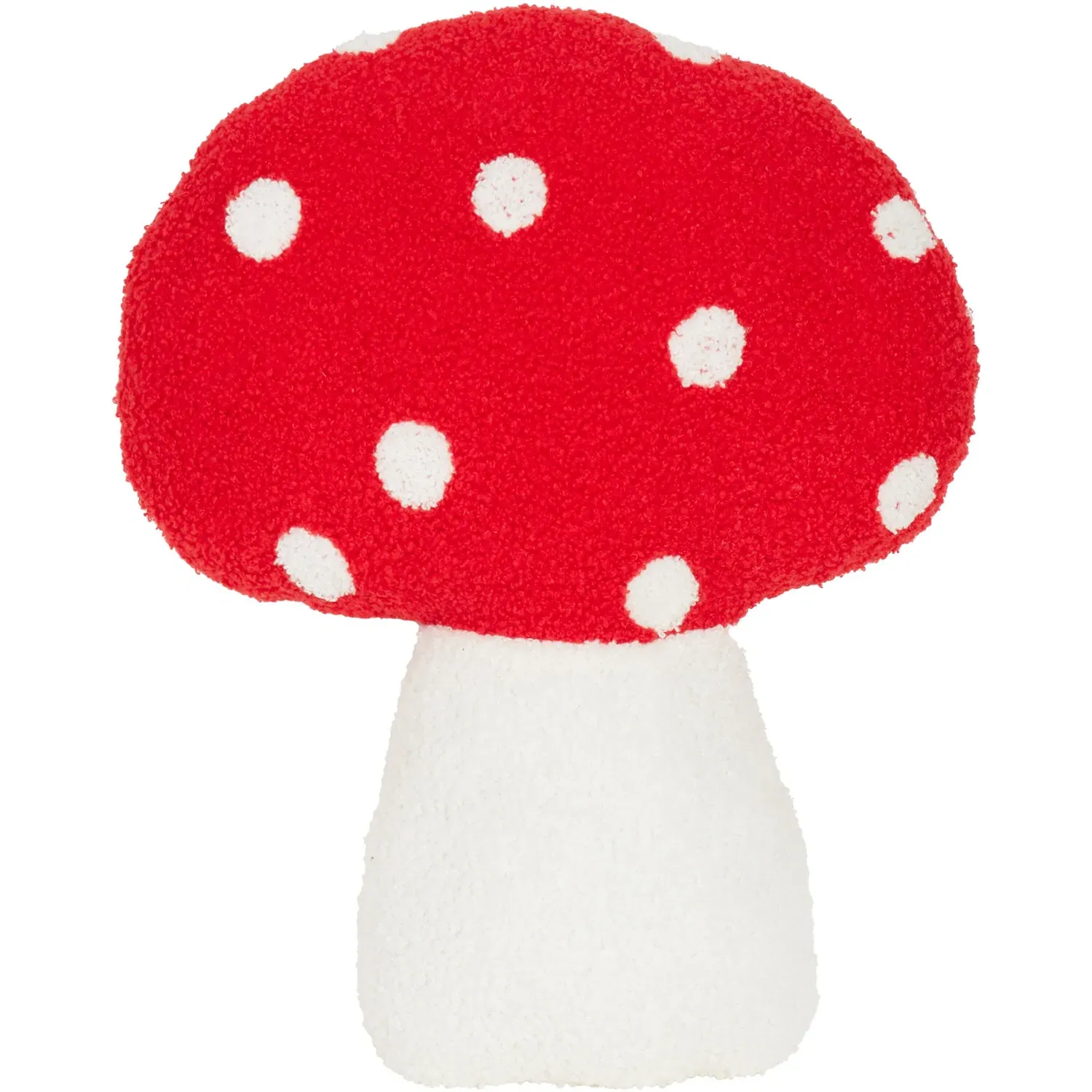 Toadstool Shaped Cushion - White