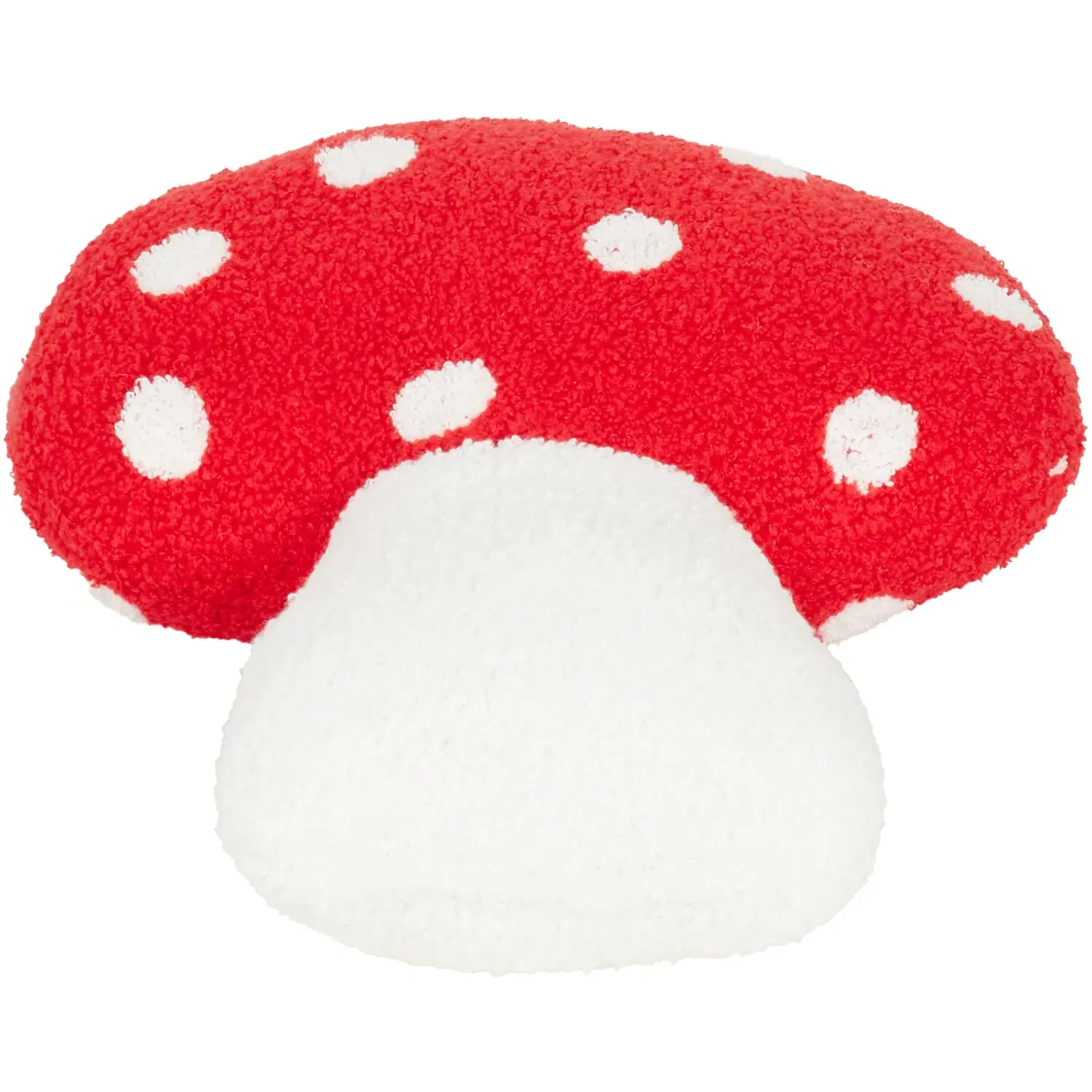 Toadstool Shaped Cushion - White