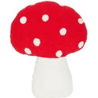 Toadstool Shaped Cushion - White