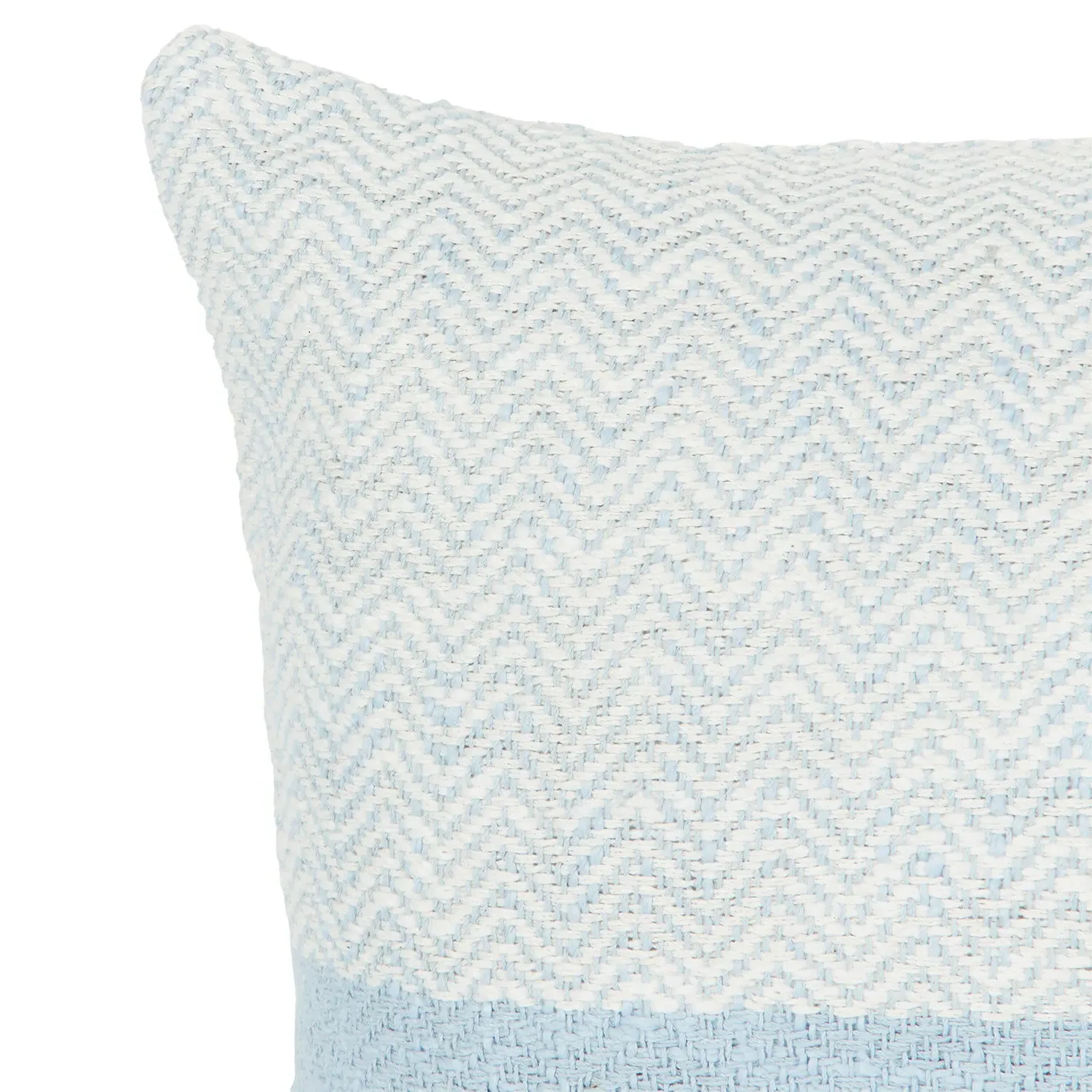 Tofino Herringbone Cushion - Blue