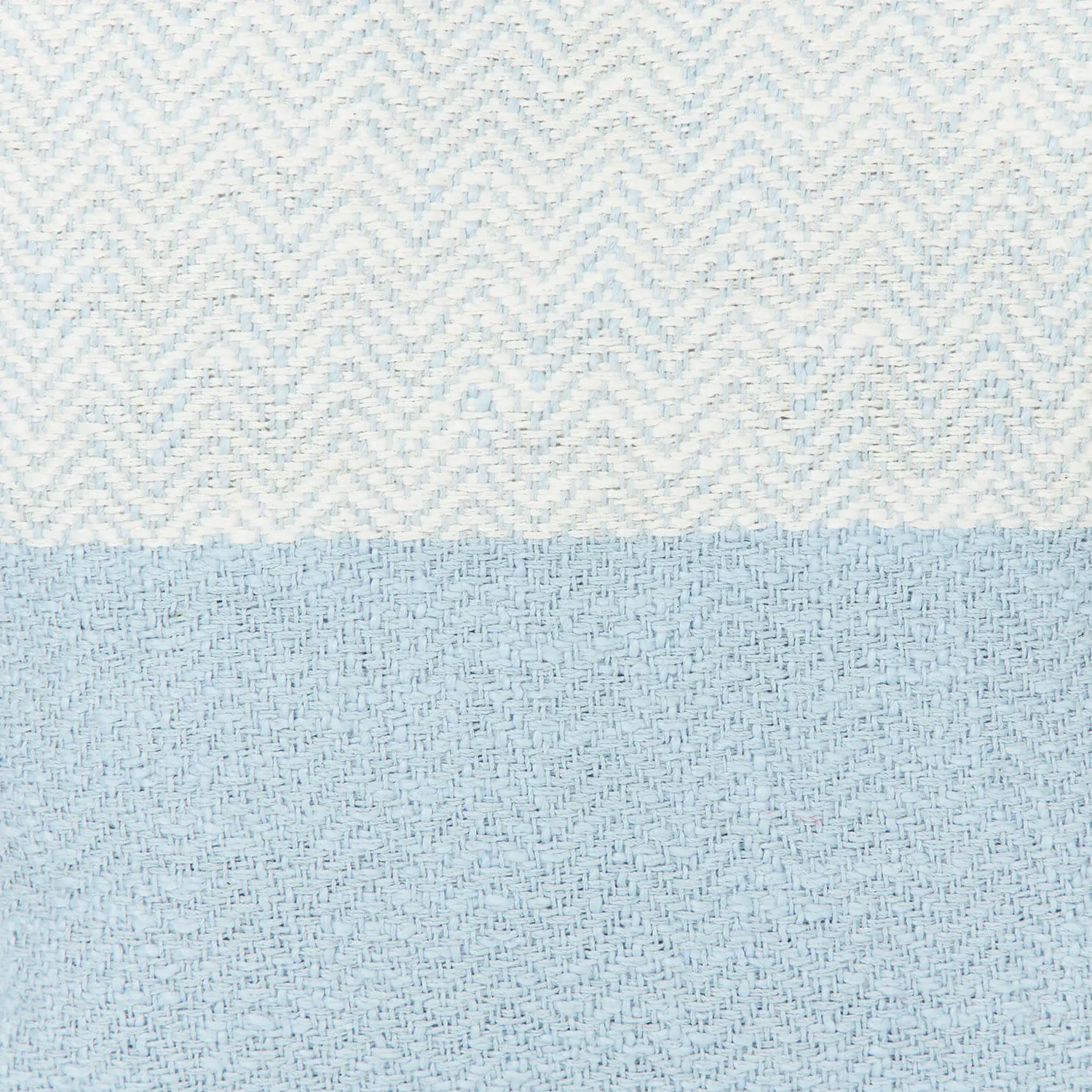 Tofino Herringbone Cushion - Blue