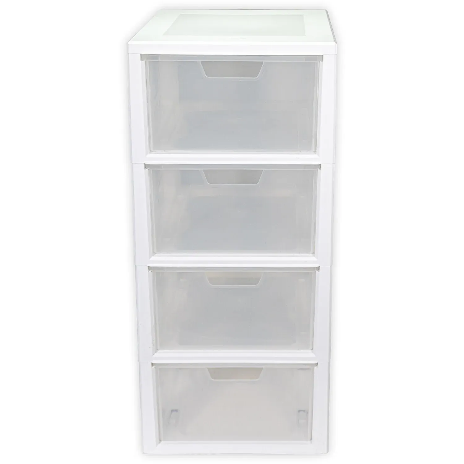 Tontarelli Linea 4 Drawer Tower - White