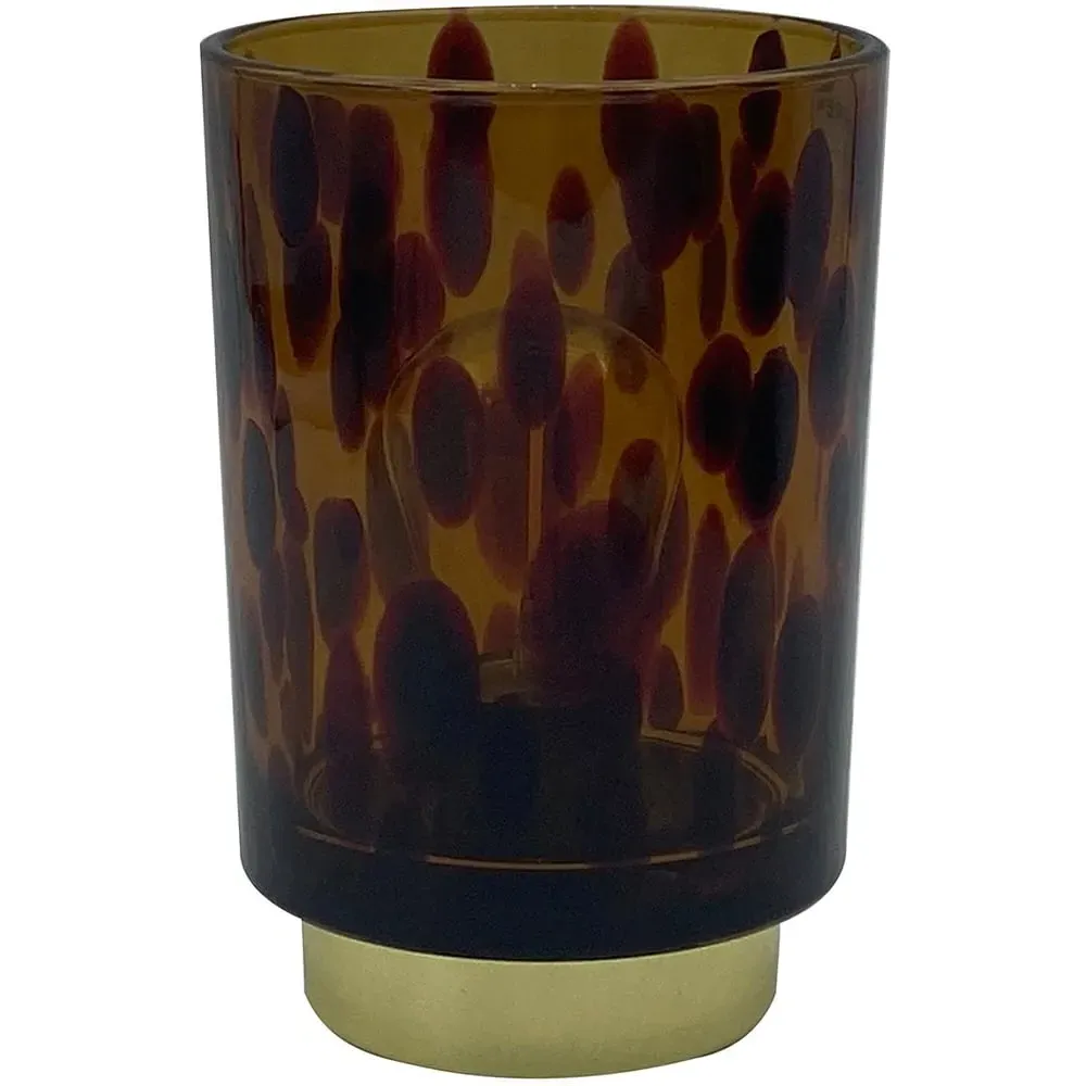 Tortoiseshell Battery Operated Light - Brown image