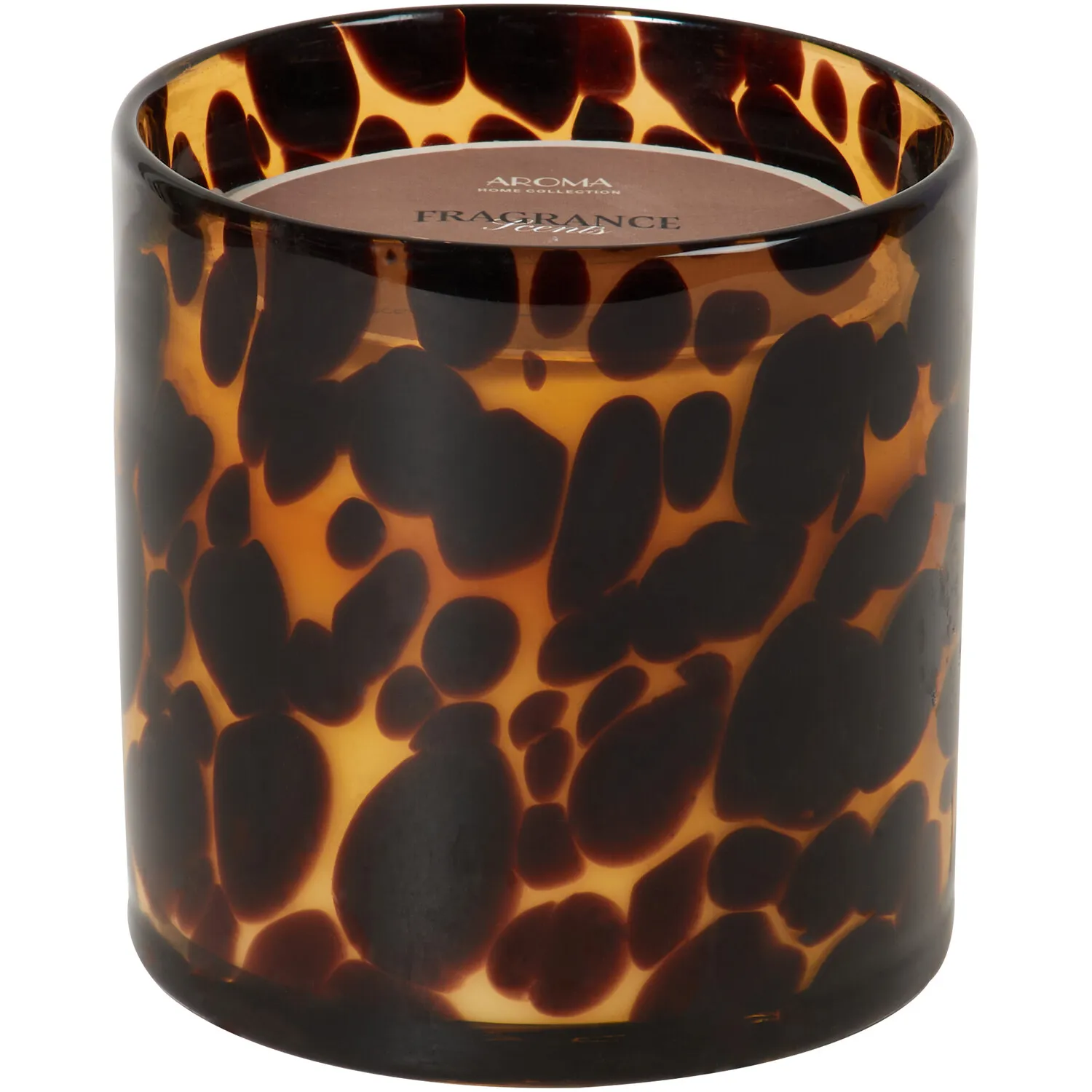 Tortoiseshell Candle - Brown