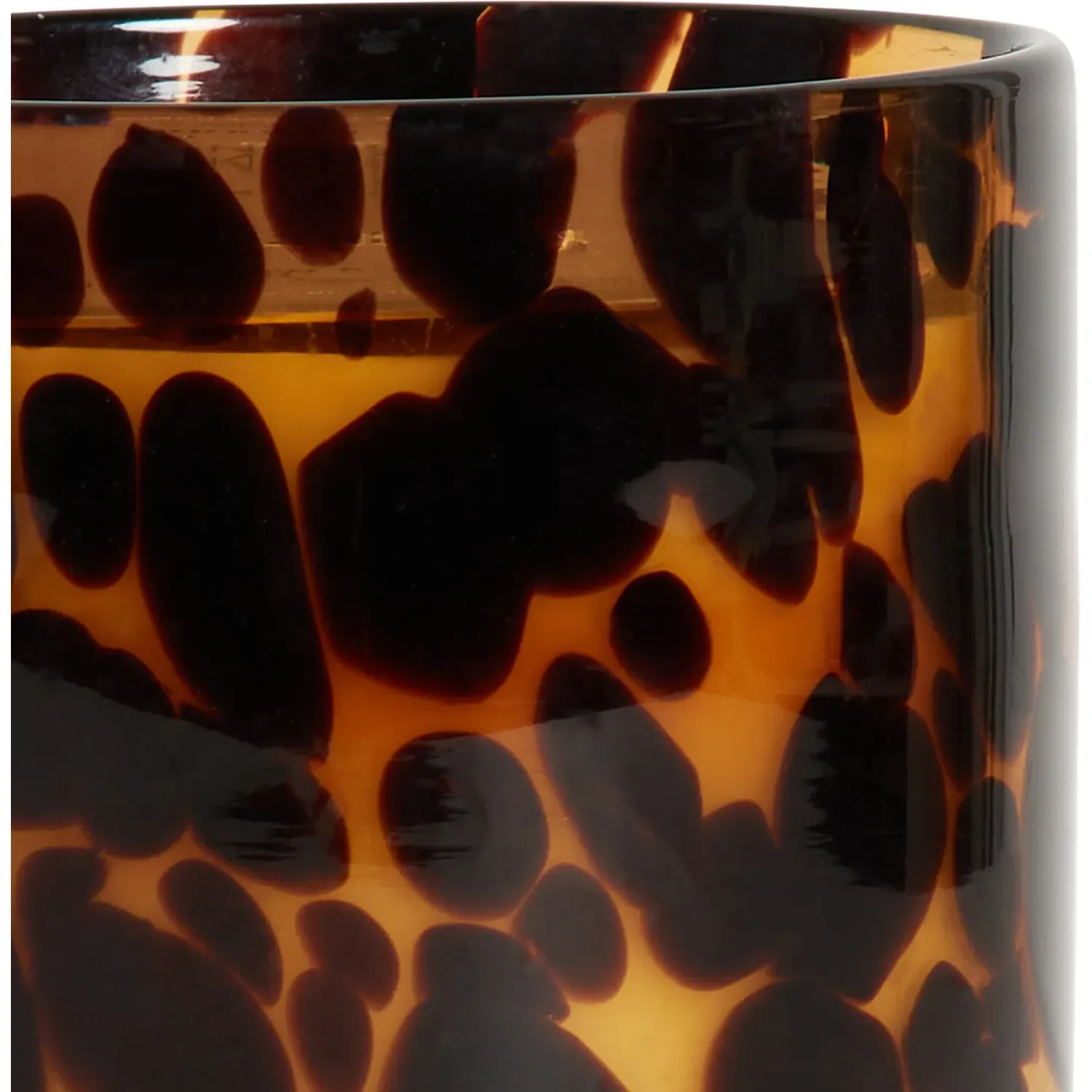 Tortoiseshell Candle - Brown