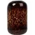 Tortoiseshell Round Vase - Brown