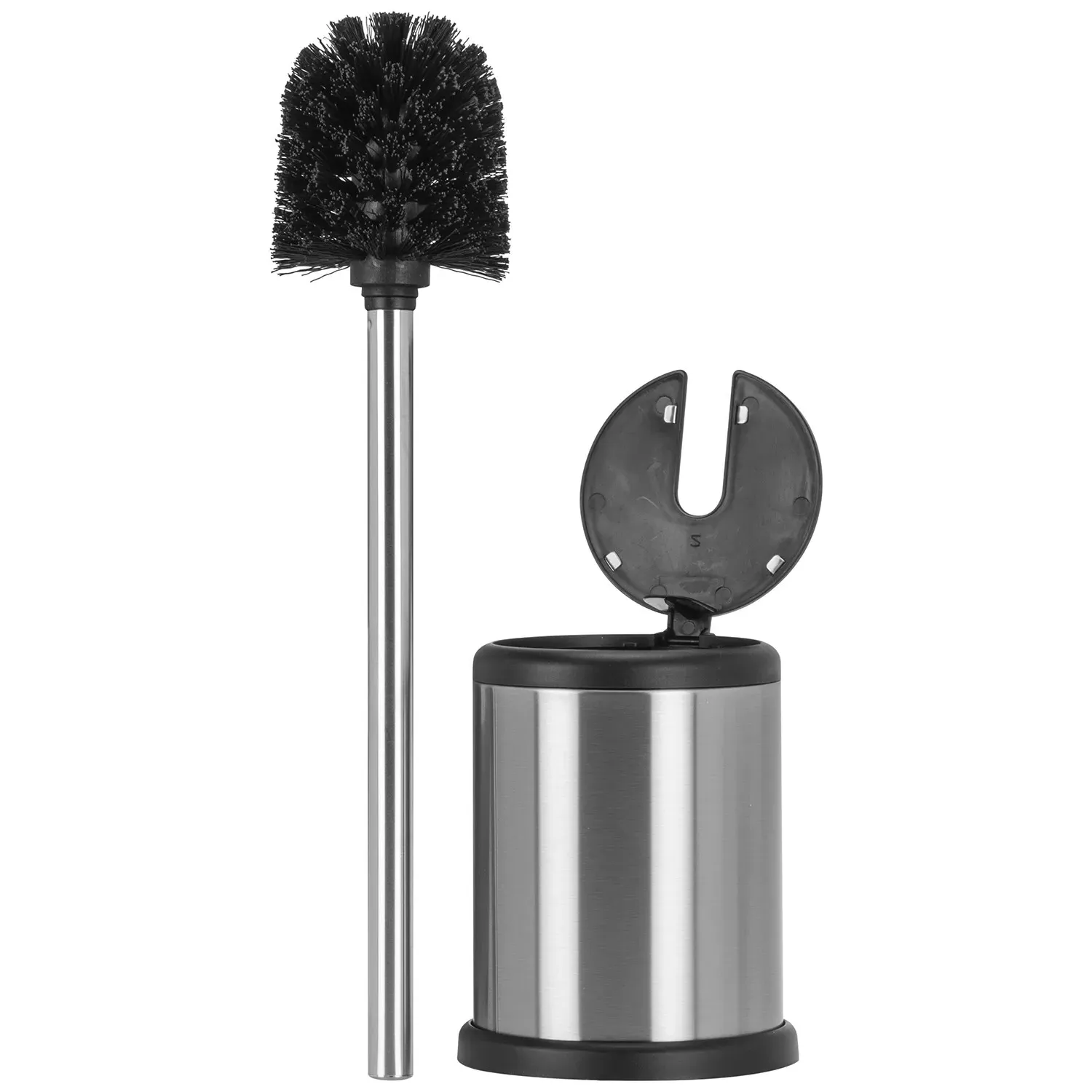 Touch Proof Toilet Brush Holder - Stainless Steel