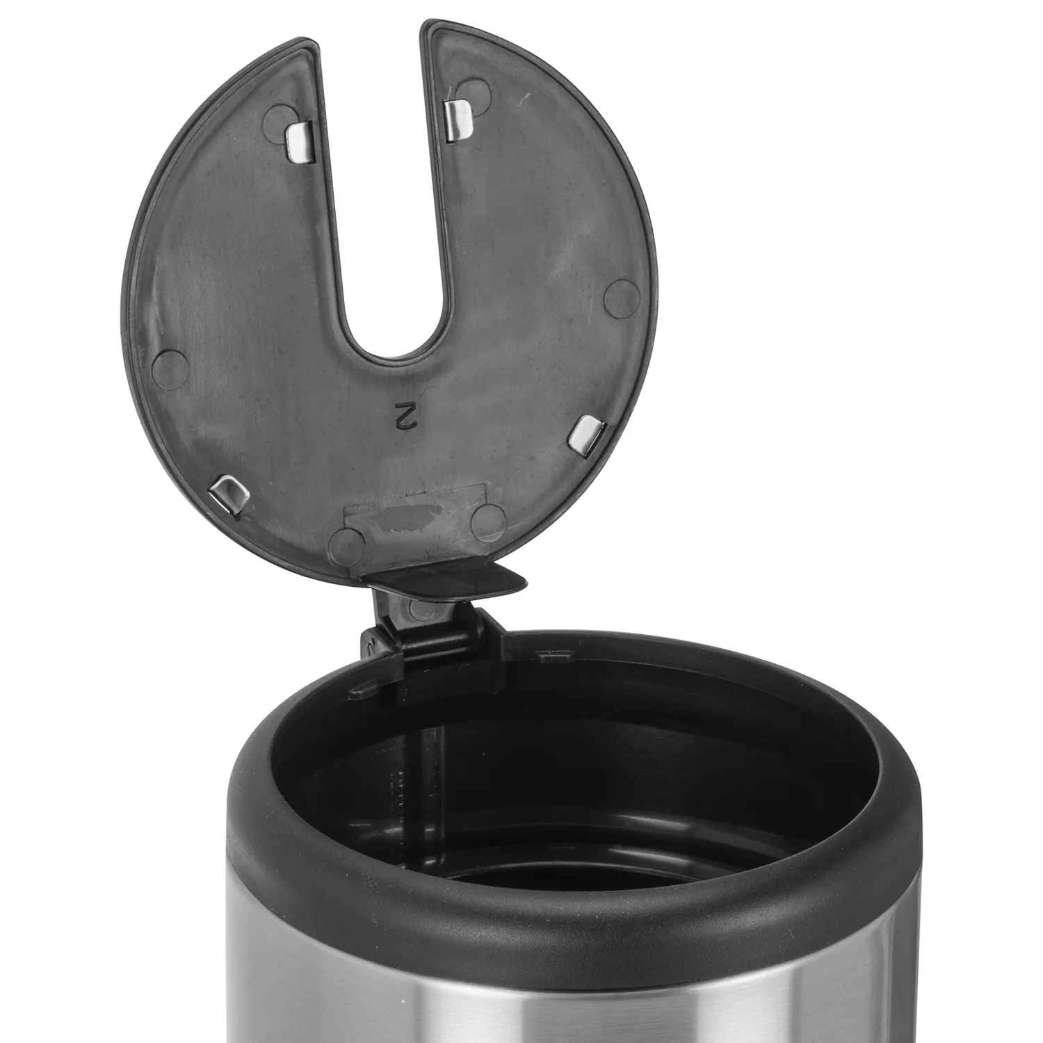 Touch Proof Toilet Brush Holder - Stainless Steel