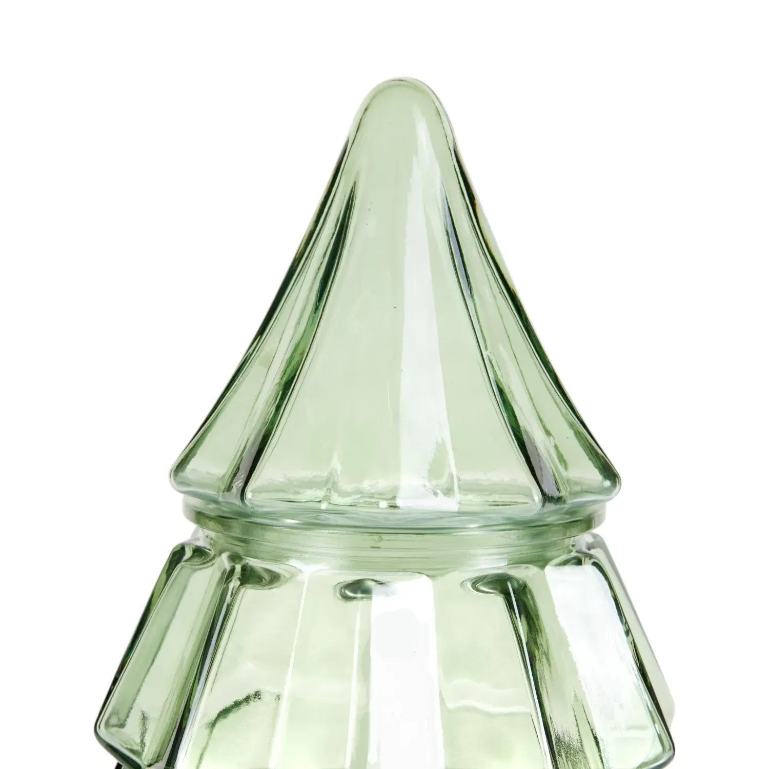 Tree Glass Drinks Dispenser - Green
