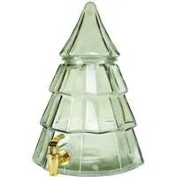 Tree Glass Drinks Dispenser - Green