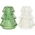 Tree Shaped Candle Holder - Glass