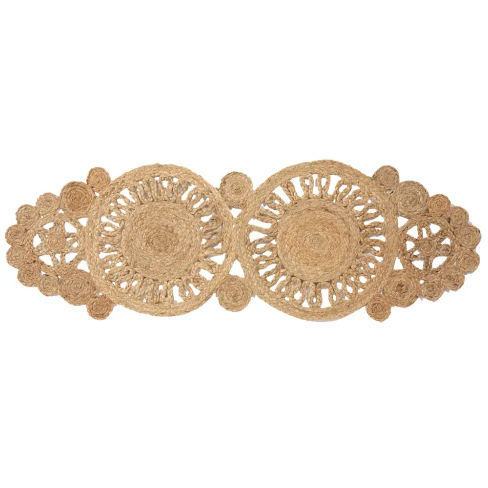 Trent Natural Jute Table Runner - Brown image