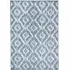 Tribal Geo Outdoor Rug - Steel