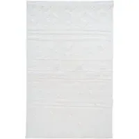 Tribal Woven Rug - White