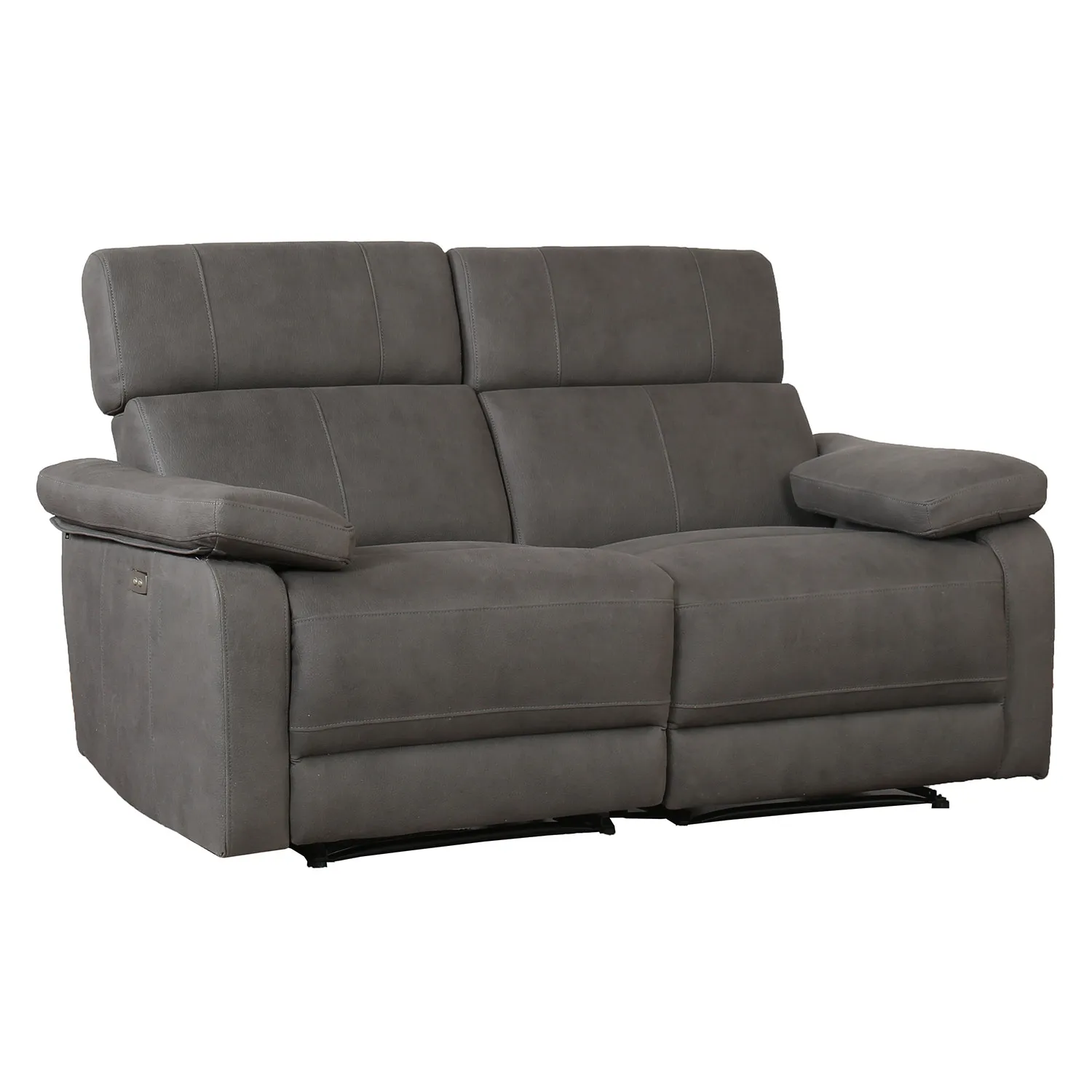 Trinity 2-Seater Reclining Sofa - Grey