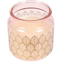 Tropical Blush Fragranced Candle Jar - Blush