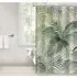 Tropical Leaf Shower Curtain - Green