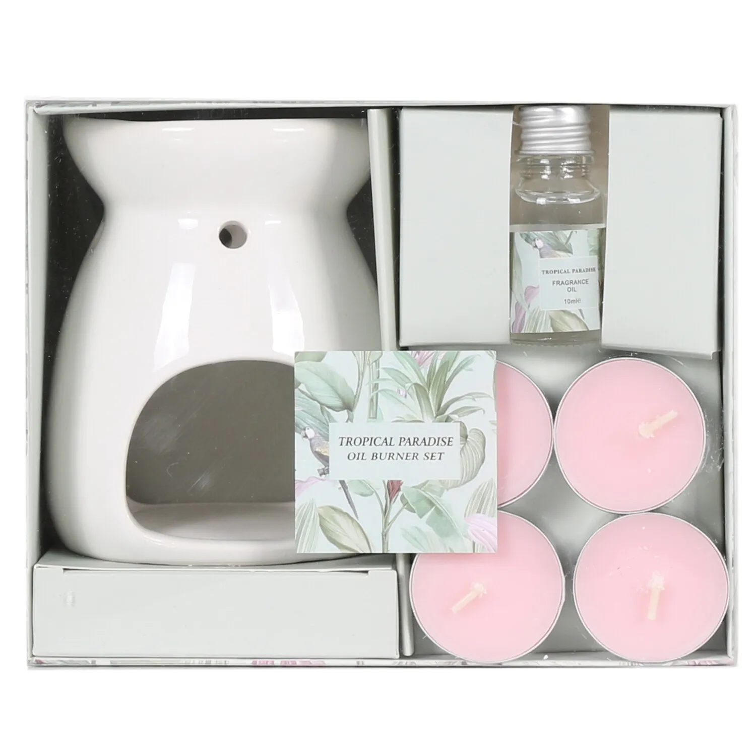 Tropical Oil Burner Set with Tealights image