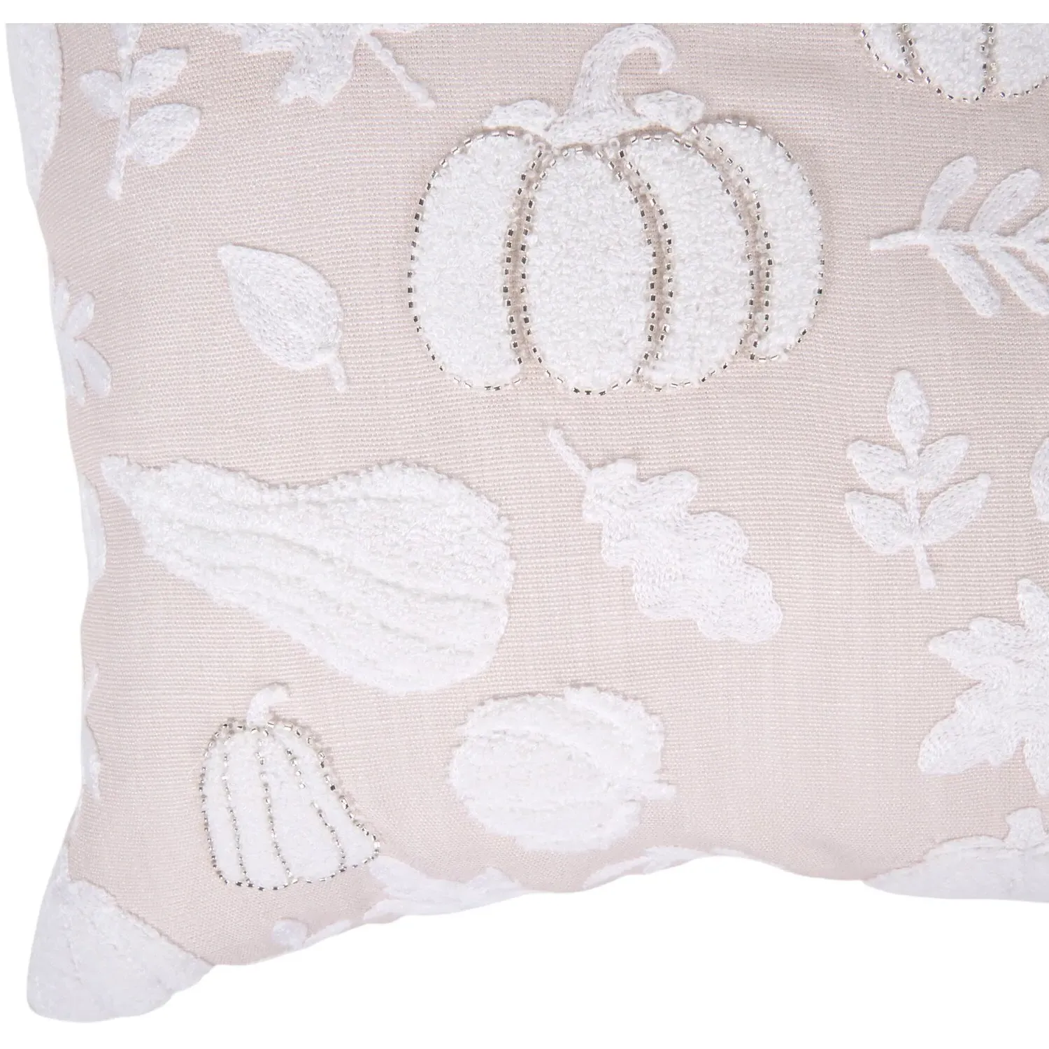 Tufted Pumpkin Cushion - Natural