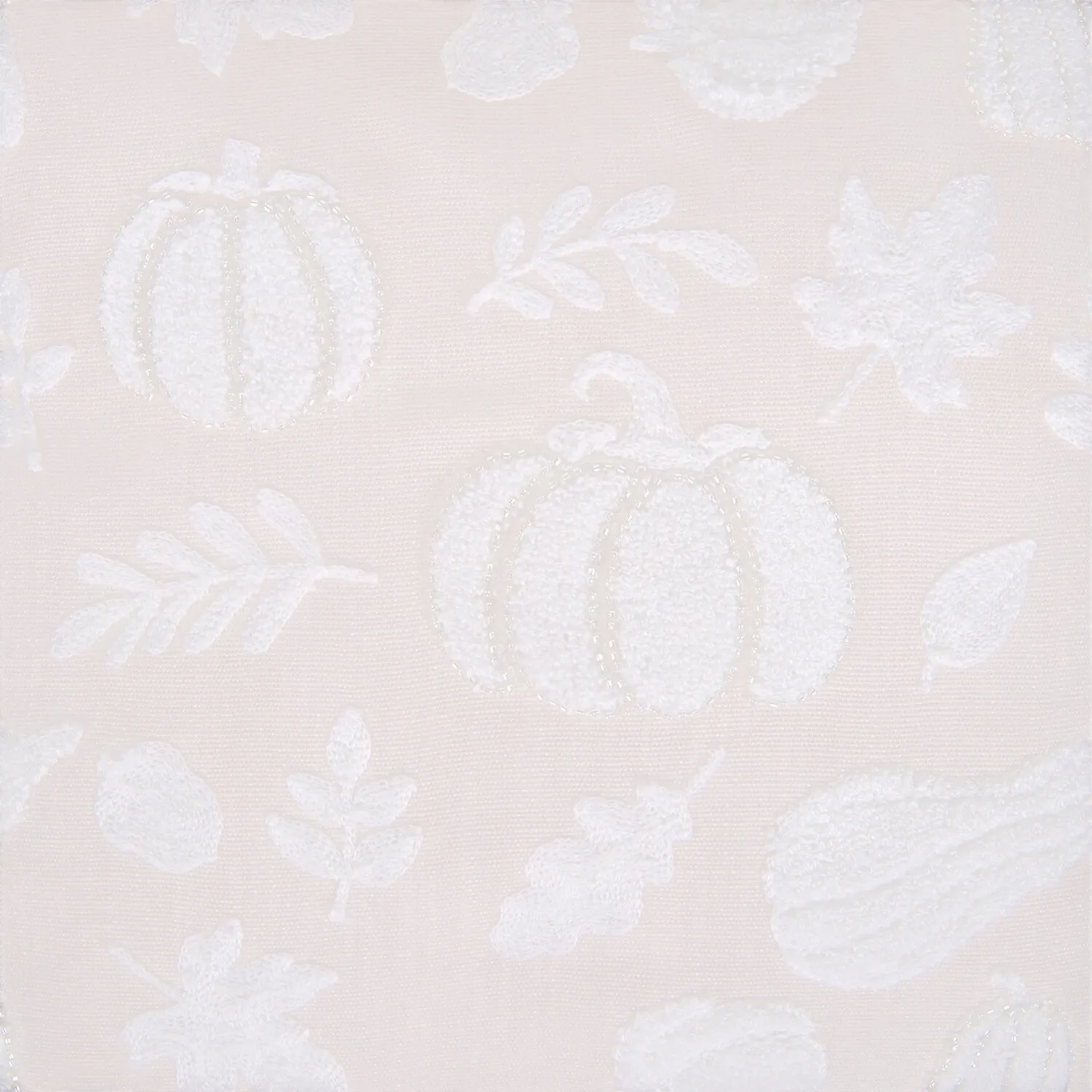 Tufted Pumpkin Cushion - Natural