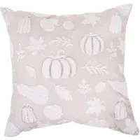 Tufted Pumpkin Cushion - Natural