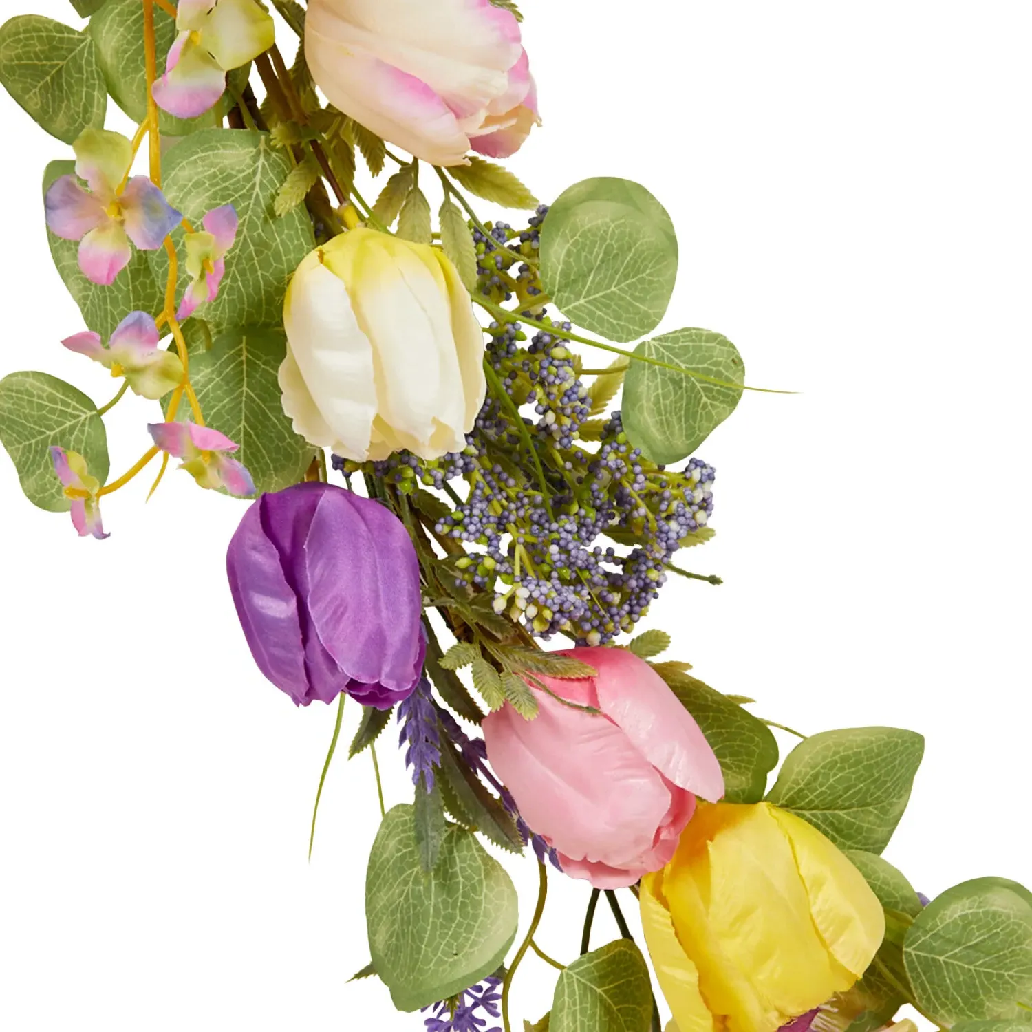 Tulips Garden Garland - Pastel