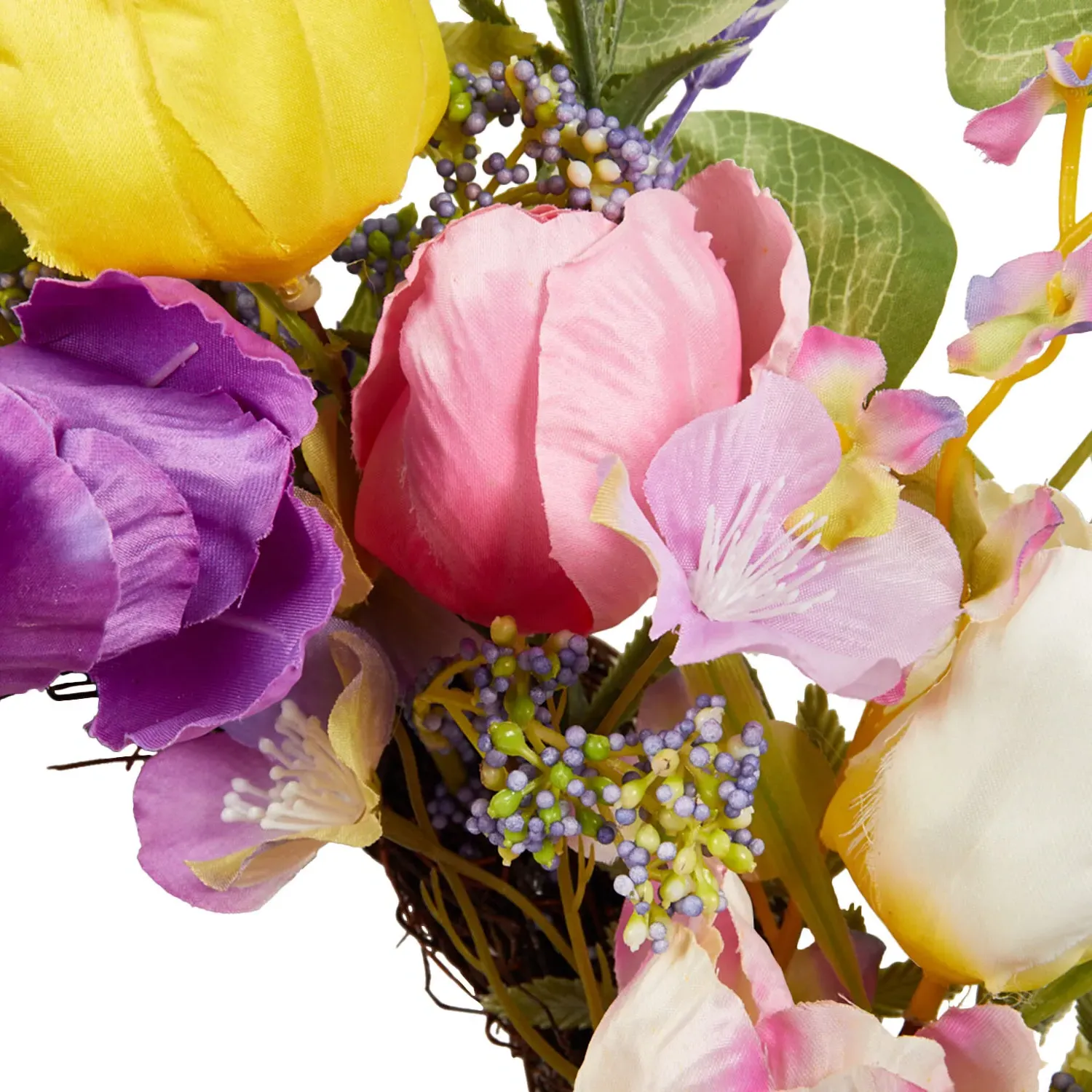 Tulips Garden Wreath