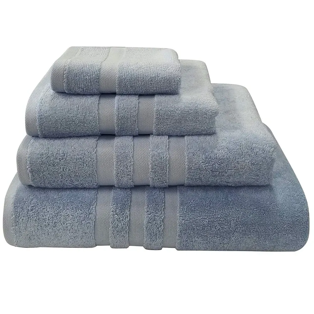 Turkish Cotton Bath Sheet - Aqua image