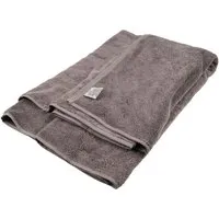 Turkish Cotton Terry Dobby Bath Sheet - Silver
