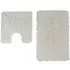 Twist Cotton Bath Mat Set - Ivory