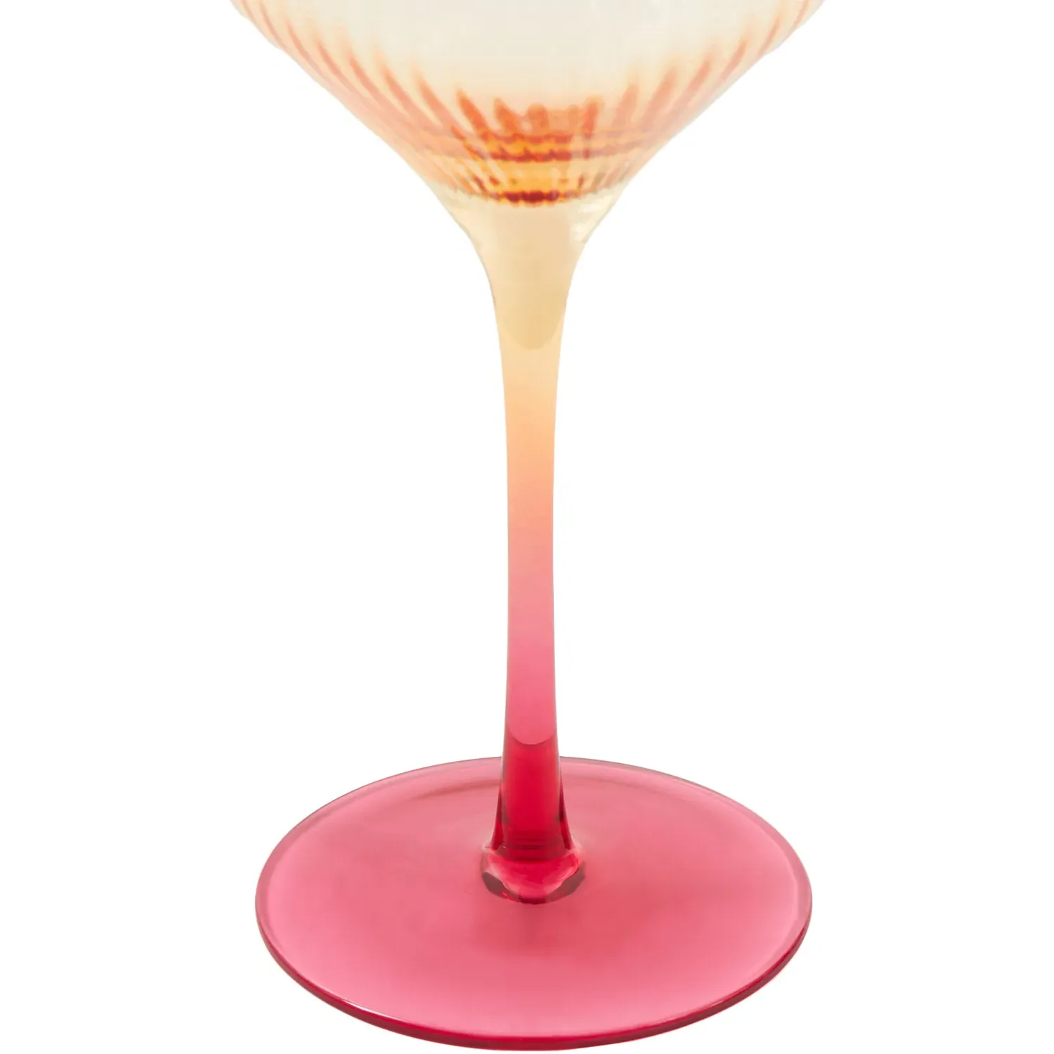 Two Tone Ombre Wine or Gin Glass