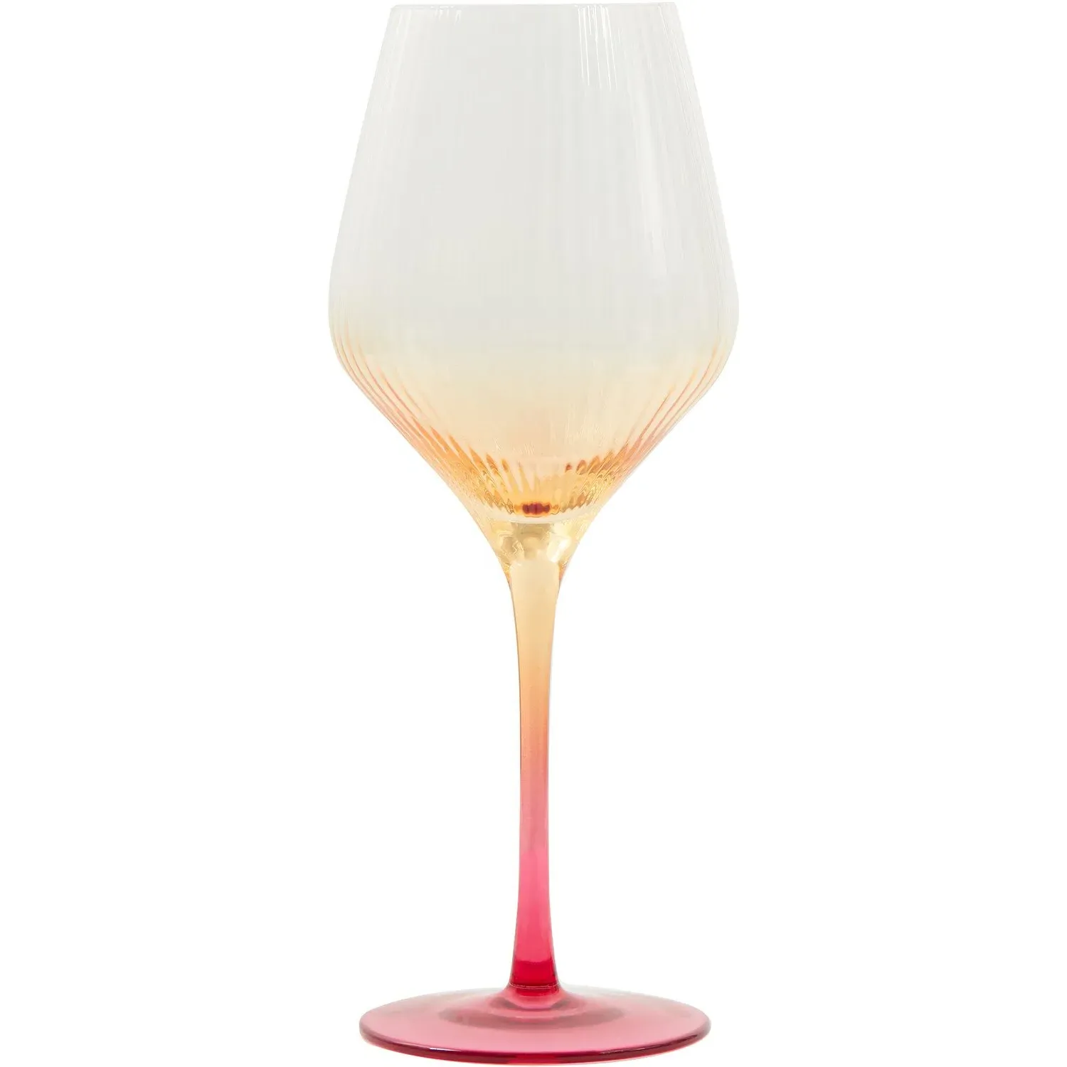 Two Tone Ombre Wine or Gin Glass image