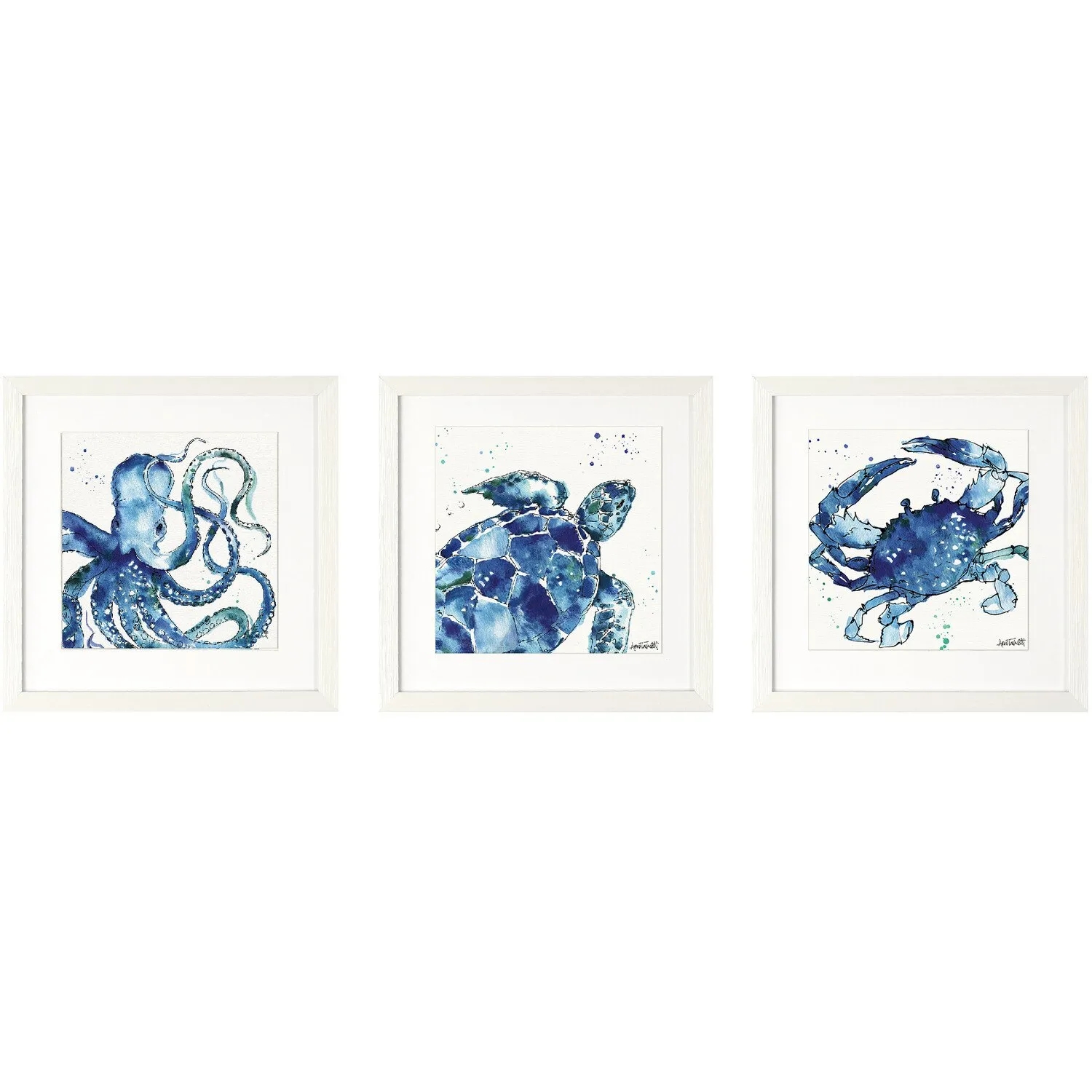 Under the Sea Framed Print Wall Art - Assorted image