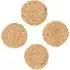 Ure 4 Pack Coaster Set - Brown, Jute