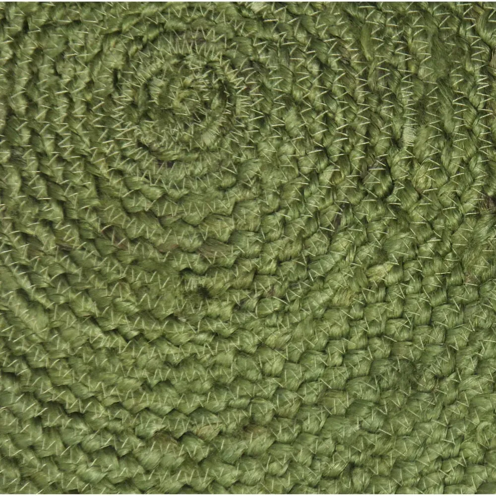 Ure Jute Placemat Set of 2 - Olive Green