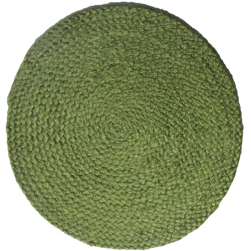 Ure Jute Placemat Set of 2 - Olive Green