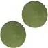 Ure Jute Placemat Set of 2 - Olive Green
