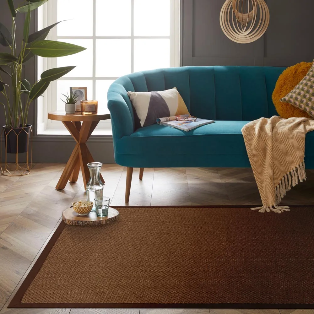 Urmston Jute Rug - Brown