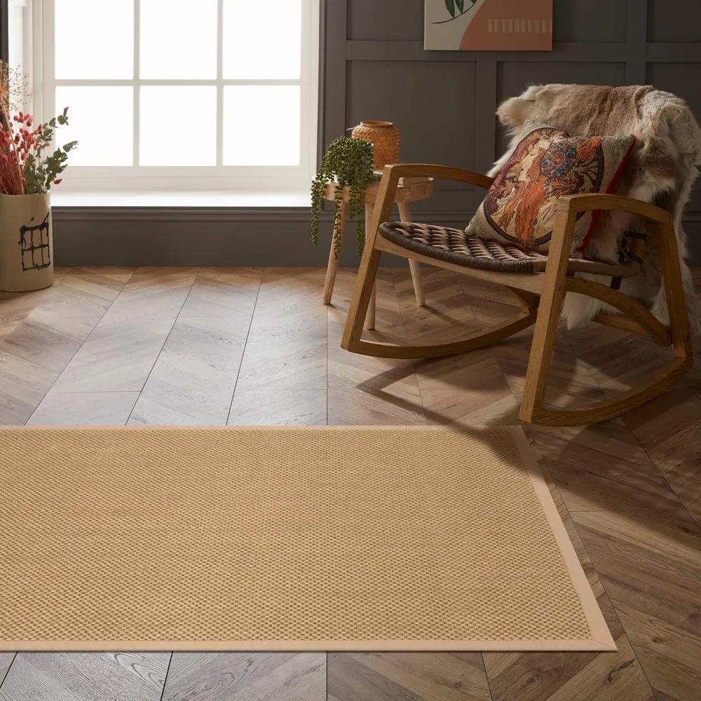 Urmston Runner Rug - Cream, Jute