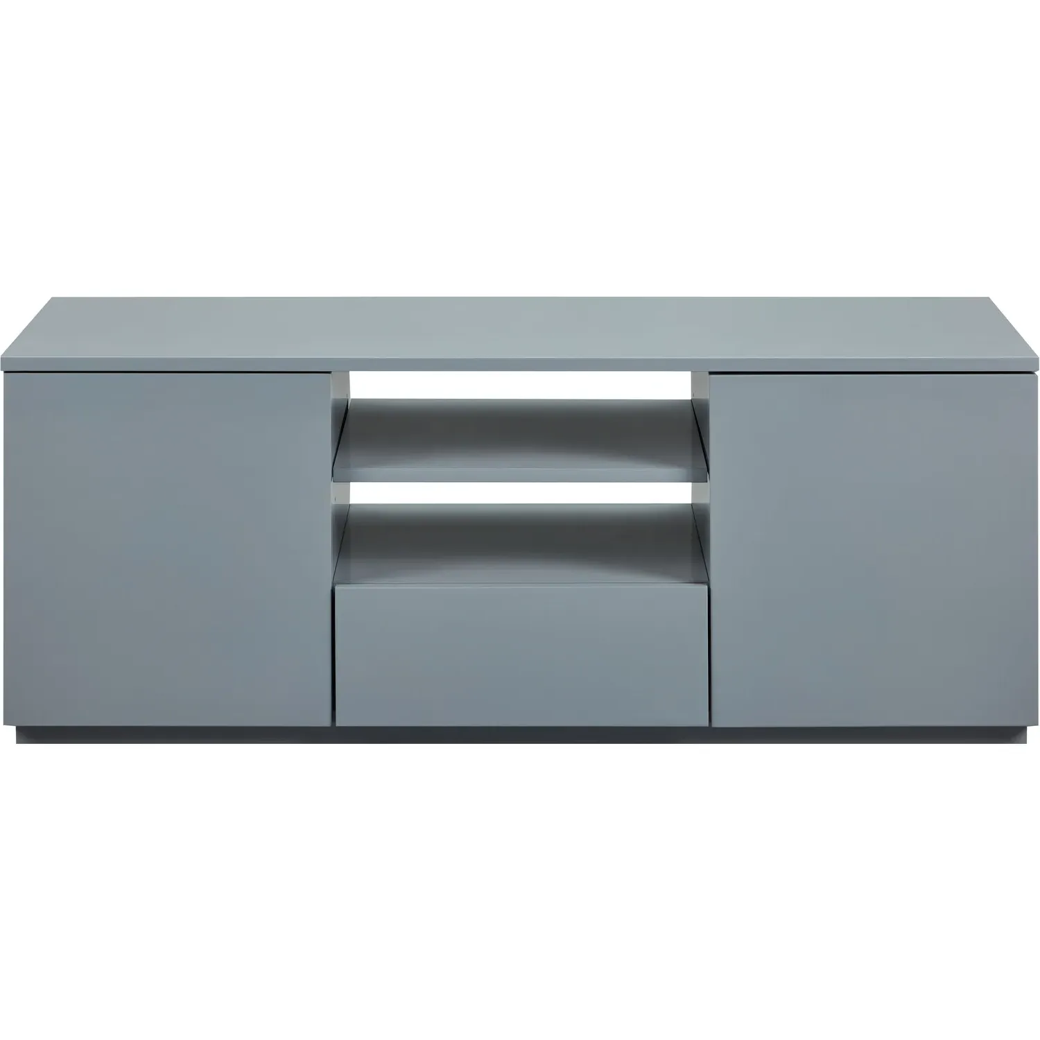 Valencia 2 Door TV Unit with Drawer - Grey