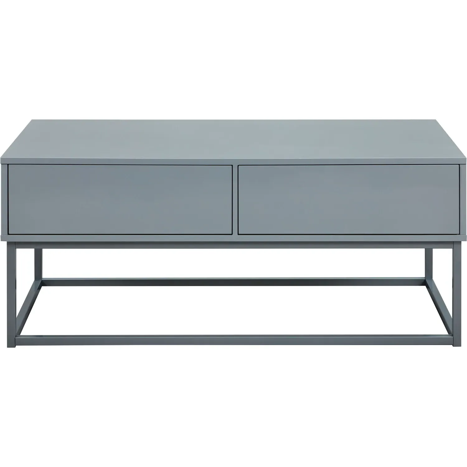 Valencia 2 Drawer Coffee Table - Grey
