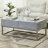 Valencia 2 Drawer Coffee Table - Grey