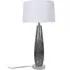 Valentina Stone Effect Table Lamp - Grey