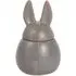 Vanilla Bunny Candle with Ears Lid - Grey, Cream