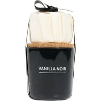 Vanilla Noir Candle and Refill - Black