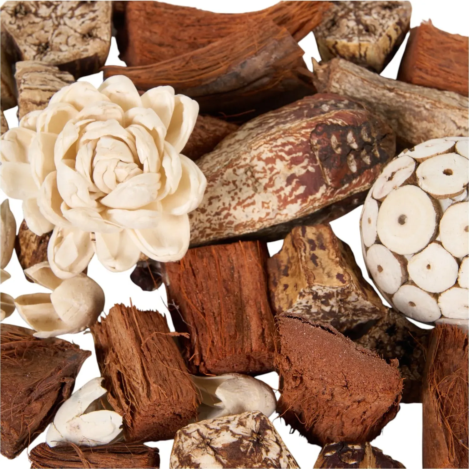 Vanilla Tonka Scented Potpourri Bag - Neutral