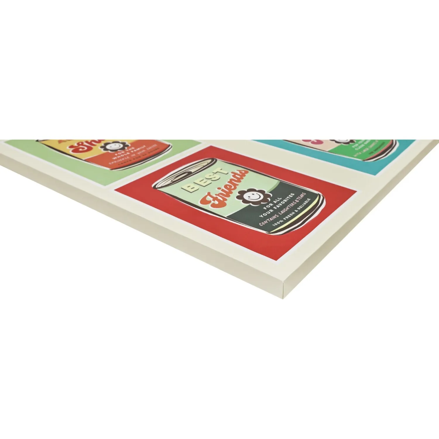 Vari Colourful Sentiment Can Canvas - Multicolour